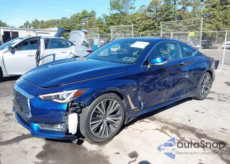 2020 Infiniti Q60 Luxe Awd z USA, uszkodzony, nr VIN JN1EV7EL4LM380222